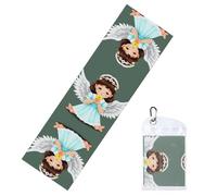 WXZYFP Cute Little Angel Cool Sports Towel 12x40in, Suitable for Fitness, Yoga, and a Wide Range of uses