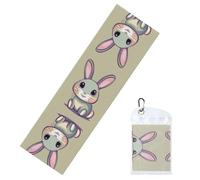 WXZYFP Cute Little Bunny Cool Sports Towel 12x40in, Suitable for Fitness, Yoga, and a Wide Range of uses
