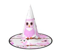 WXZYFP Cute owl This is a foldable and portable Halloween hat.