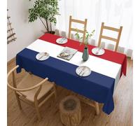 WXZYFP Dutch Flag Square lace Print Tablecloth 54x72in, Polyester