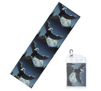 WXZYFP Eagle Under The Stars Cool Sports Towel 12x40in, Suitable for Fitness, Yoga, and a Wide Range of uses