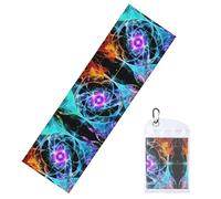 WXZYFP Eight Dimensional Space Cool Sports Towel 12x40in, Suitable for Fitness, Yoga, and a Wide Range of uses
