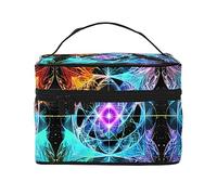 WXZYFP Eight Dimensional Space Travel cosmetic bag, essential for outdoor travel enthusiasts, has a simple internal structure.