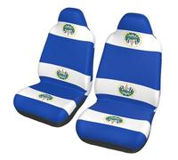 WXZYFP El Salvador Car seat Covers (Two in a Pack), Suitable for Most Seats. Such as: Cars, SUVs, Trucks, Vans, etc.