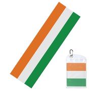 WXZYFP Flag of Ivory Coast Cool Sports Towel 12x40in, Suitable for Fitness, Yoga, and a Wide Range of uses