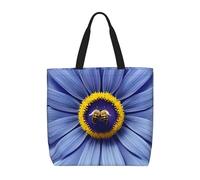WXZYFP Flower heart bee It is a convenient one-shoulder bag, suitable for shopping, traveling, and daily life needs.
