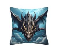 WXZYFP Flying Dragon Double-Sided Printing, Universal Pillowcase for All Seasons, 16 * 16in100% Polyester