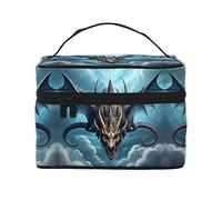 WXZYFP Flying Dragon Travel cosmetic bag, essential for outdoor travel enthusiasts, has a simple internal structure.