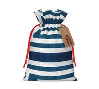 WXZYFP greek flag Linen drawstring gift bag, Christmas, birthday, party gift packaging, easy to wash