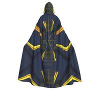 WXZYFP Happy Birthday Background Cloak with Hood Cape for Halloween Cosplayã€‚, Multidimensional Space, One Size