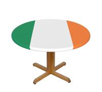 WXZYFP Irish Flag A Variety of Round Table Covers, Made of 100% Polyester, can Protect The Tabletop.