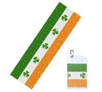 WXZYFP Irish Flag Cool Sports Towel 12x40in, Suitable for Fitness, Yoga, and a Wide Range of uses