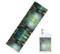 WXZYFP Little Bridge in The East Cool Sports Towel 12x40in, Suitable for Fitness, Yoga, and a Wide Range of uses