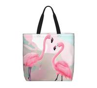WXZYFP Love Flamingo It is a convenient one-shoulder bag, suitable for shopping, traveling, and daily life needs.