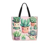 WXZYFP Lovely succulent plants It is a convenient one-shoulder bag, suitable for shopping, traveling, and daily life needs.