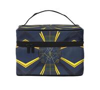 WXZYFP Multidimensional Space Travel cosmetic bag, essential for outdoor travel enthusiasts, has a simple internal structure.
