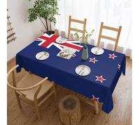 WXZYFP New Zealand Flag Square lace Print Tablecloth 54x72in, Polyester