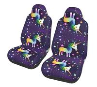 WXZYFP One-Horse Star Car seat Covers (Two in a Pack), Suitable for Most Seats. Such as: Cars, SUVs, Trucks, Vans, etc.