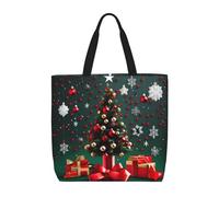WXZYFP Round Ball Christmas Tree It is a convenient one-shoulder bag, suitable for shopping, traveling, and daily life needs.