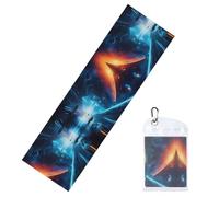 WXZYFP Science Fiction Future Cool Sports Towel 12x40in, Suitable for Fitness, Yoga, and a Wide Range of uses