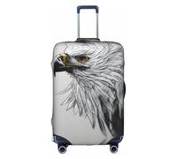 WXZYFP Sketching an eagle The protective cover for the suitcase with a double-sided unique print helps you avoid taking the wrong suitcase during travel.
