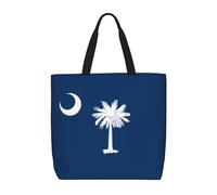 WXZYFP South Carolina Flag It is a convenient one-shoulder bag, suitable for shopping, traveling, and daily life needs.