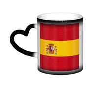 WXZYFP Spanish flag Black It is a color-changing mug, black for cold and white for hot, and more durable after hand washing.pajamas for women short sleeve,pajama tops for women short sleeve,