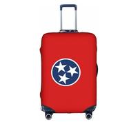 WXZYFP Tennessee State Flag The protective cover for the suitcase with a double-sided unique print helps you avoid taking the wrong suitcase during travel.