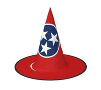 WXZYFP Tennessee State Flag This is a foldable and portable Halloween hat.