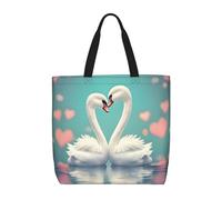 WXZYFP The swan in love It is a convenient one-shoulder bag, suitable for shopping, traveling, and daily life needs.