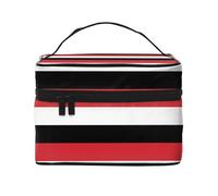 WXZYFP Yemeni flag Multifunctional portable cosmetic bag with internal and external layered design, easy to organize various supplies.