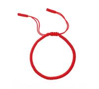 WY LIGHTING LEVEL Handmade Red Cord Bracelet, Authentic Blessed Tibetan Buddhist Monk Bracelet, Prayer Protection, Lucky Knot Bracelets, Talisman, Woven Rope, Rope, 1 count