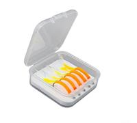 WY307 Fluorescent Jig Designed for Night Fishing with UV Activated Glow Effect and Underwater Visual Focus Enhancement (1/0# C)