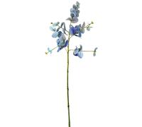 WY8 Artificial Eucalyptus Stems - 70cm Faux Eucalyptus for Home, Fall Decorations, Wedding, Table Centerpieces, Thanksgiving, Party, and Halloween Decor (Bluish Voilet - 1Pc)