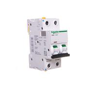 Wyłącznik nadprądowy 1P+N C 2A 10kA AC iC60H-C2-1N A9F07602