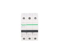 Schneider Electric A9K01316 Circuit Breaker K60N 3P, 16A, B Characteristics, 6kA, White, 16 Ampere B