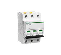 3P B 63A 6kA AC Overcurrent Switch iC60N-B63-3 Acti9 A9F03363