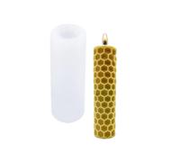 WYAHYQ Candle Moulds Silicone Honey Bee Hive Candle Mould for Candle Marking Pillar Mould Handmade Candles Gifts for Women