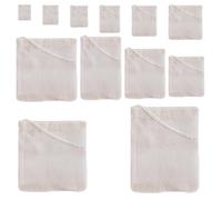 WYAN 12 Different Sizes Cotton Muslin Bags, Spice Bags for Cooking, Filter Bag for Tea, Cotton Nut Milk Bag, Small Cheesecloth Bags for Cooking, Soup, Tea Coffee Filter, Spice Storage