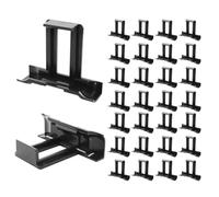 WYAN 28 Pcs 35mm Solar Panel Water Drain Clips, PV Module Cleaning Clips, Water Guide Clip, for Water Drain Solar Panel