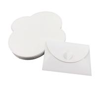 WYAN 50 Pcs Heart Clasp Envelopes,Kraft Paper Love Buckle envelopes,Vintage Mini DIY Heart Closure Envelopes,for Gift Cards, Invitations, Holidays, Birthday Cards(Beige)