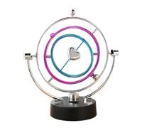 WYBZDA Bedroom/Living Newton's Cradle for Desktop, Perpetual Motion Machine, Newtons Cradle Pendulum for Office Battery Powered Decorations(Love)