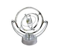 WYBZDA Creative Newton's Cradle, Office/Living Perpetual Motion Machine, Newtons Cradle Pendulum for Stress Relief, Battery Powered Physics Toys for Home(Silver,Diamond shaped)