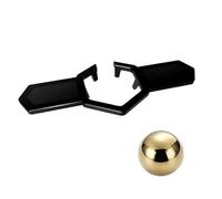 WYBZDA Espresso Cooling Ball 3D Pla Stainless Steel Metal Ice Cubes Detachable Coffee Chiller Preserves Flavour Sturdy Reusable Cafés(Black-Gold)
