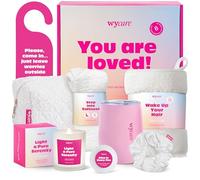 Wycare Gift Box for Women - Perfect Birthday Spa Gift Baskets for Women - Best Friend Birthday Box Care Package - Get Well Soon Self Care Set