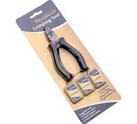 Wychwood Carp Fishing Crimping Tool Pliers With 3 Packs Crimps 0.6Mm 0.7Mm 0.9Mm