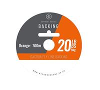 Wychwood - Game Dacron Flyline Backing 20LB Orange 100m 20 lb