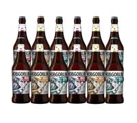 Wychwood Hobgoblin British Real Ale Mixed Case with Glass (12 Pack) - Premium Selection, Gifts For Him, For Her, Christmas, Birthdays, Father's Day Beer Gifts for Men and Women, Beer Gift Set