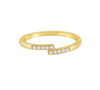 Wycian Butterfly Ring Middle Finger 14K Ring for Women Real Gold Au585 Size J 1/2 Pink Pear Moissanite Stackable for Aunt Popular