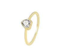 Wycian Engagement Rings Expensive Gold Engagement Rings for Women 18K Au750 Moissanite Heart Size N 1/2 Fashion for Aunt Birthday Jewelry